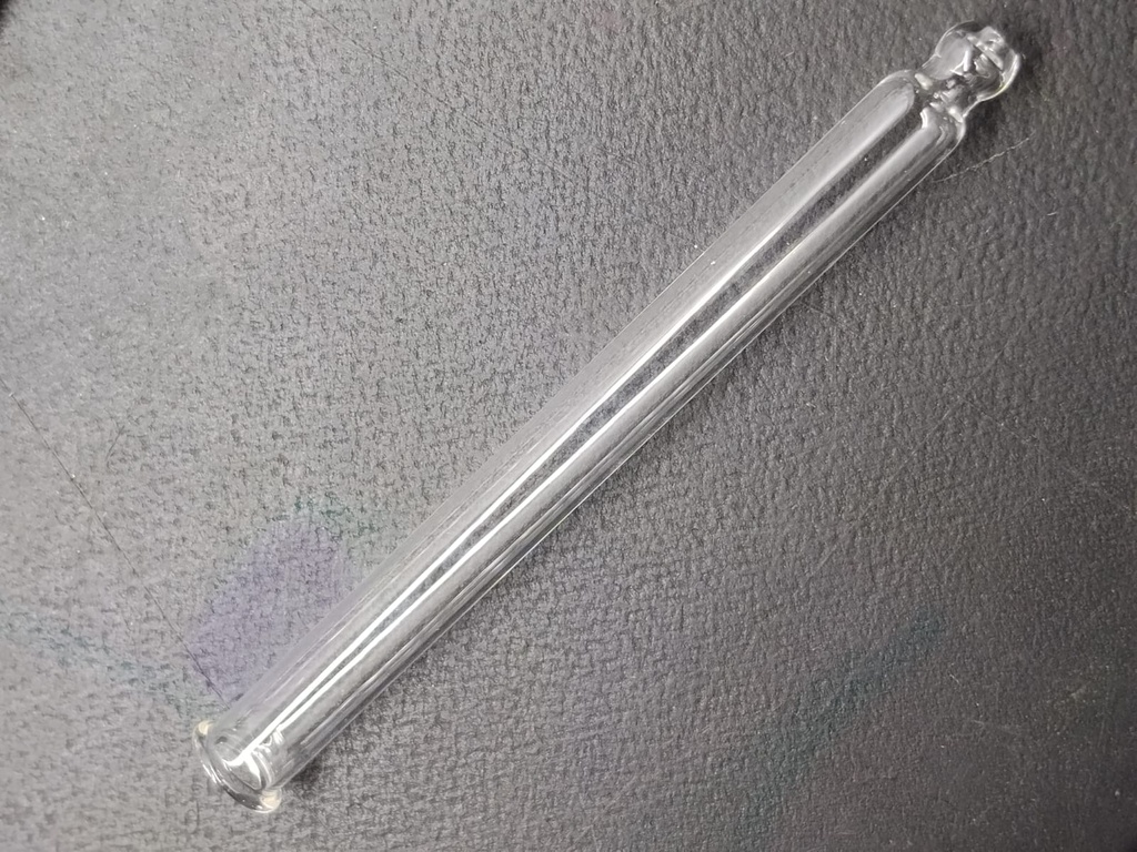 [TBVTRANSPARENTE15] Tubo de vidrio - 15ml / 65mm