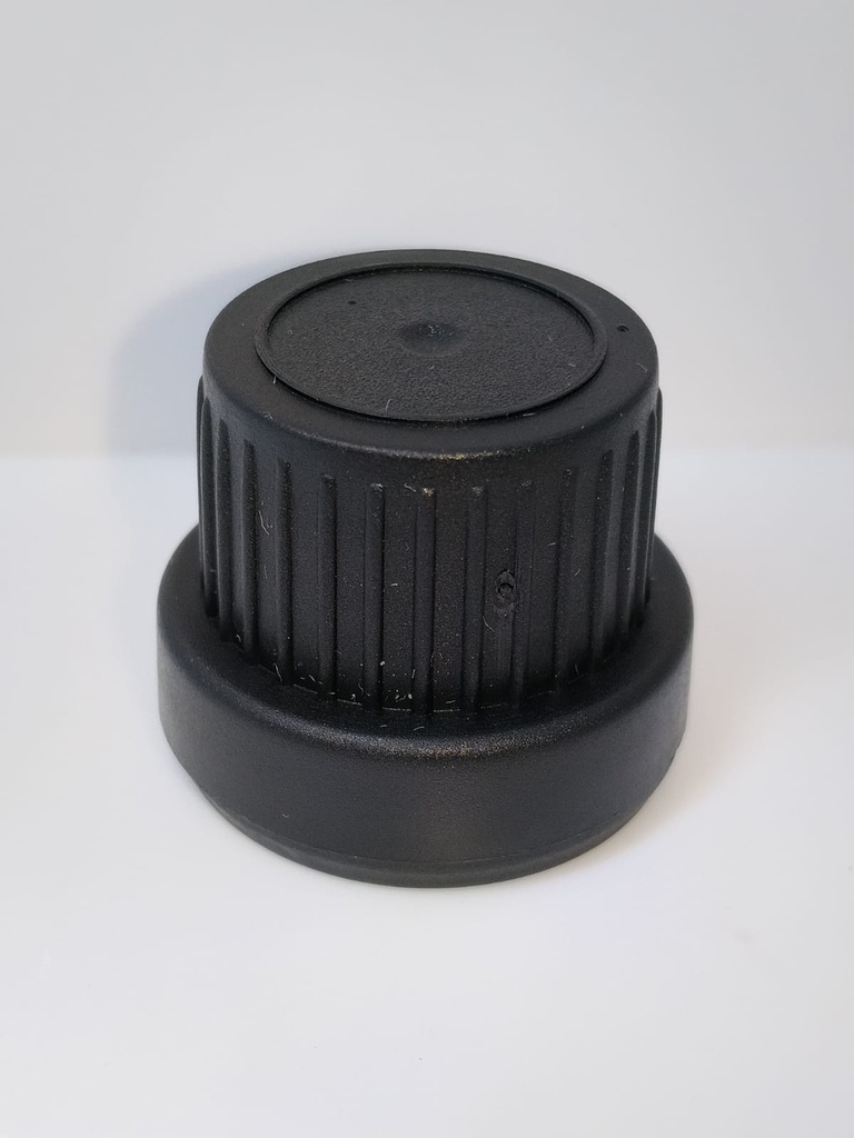 [TSGNEGROCAN18] Tapa con anillo de seguridad - NEGRO