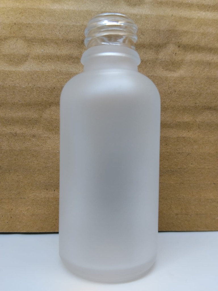 [BVTRANSPARENTEPV30] Botella transparente apavonado 18/410 - 30 ml